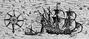 Sir Francis Drake's ship at Cartagena