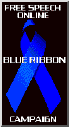 [blue ribbon free speech campaign]